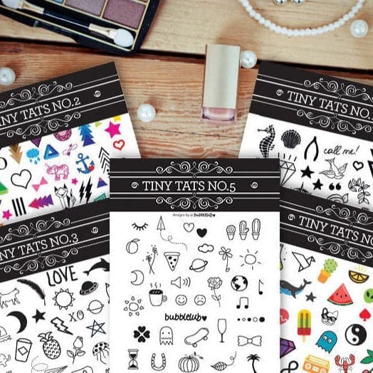 Tiny Tats Temporary Tattoos Pack 0646