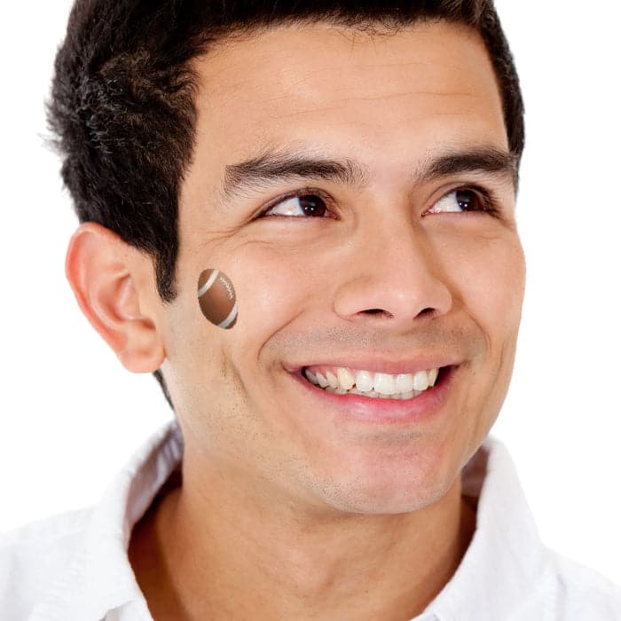 NFL DENVER Broncos Game Day Face Temporary Tattoo for sale online