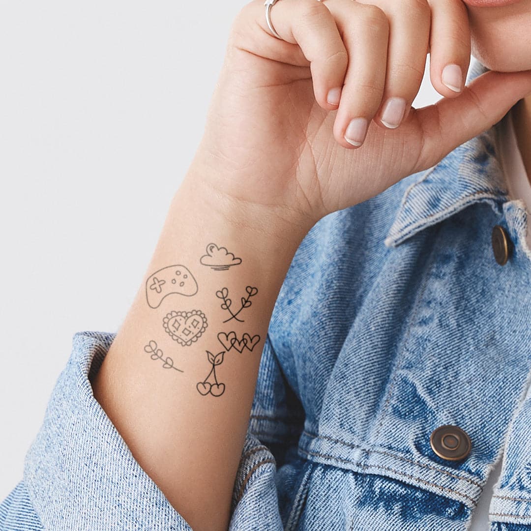Tiny Imaginary Garden Tin by Jess Chen from Tattly Temporary Tattoos –  Tattly Temporary Tattoos & Stickers