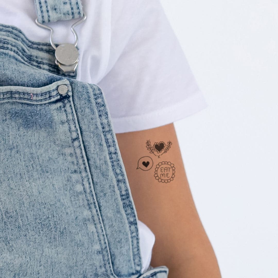 Tiny Tattoos Matched With Fitting Backgrounds | DeMilked