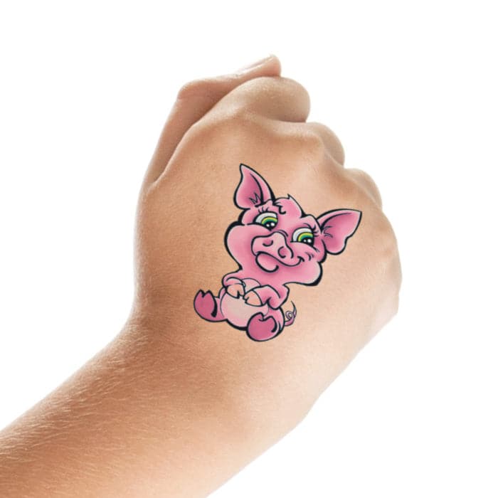 Lil piggy tattoo | Pig tattoo, Cartoon tattoos, Cartoon character tattoos