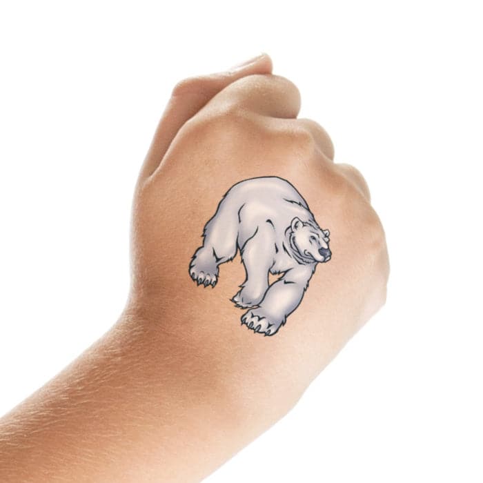 Realistic Black Bear Head Water Resistant Temporary Tattoo Set Fake Body  Art Collection - Brown - Walmart.com