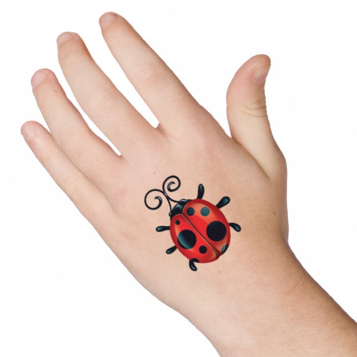 Children Temporary Tatoo Sticker Fluorescence Tattoo Decals Cute Butterfly  Flowers Ladybug Tattoos Hand Foot Tatouage Gift Girl - AliExpress