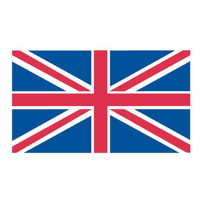 United Kingdom Flag Temporary Tattoo