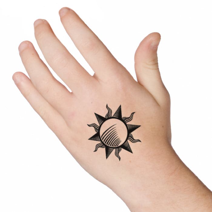 Tribal Sun Tattoo Design - ₪ AZTEC TATTOOS ₪ Warvox Aztec Mayan Inca Tattoo  Designs