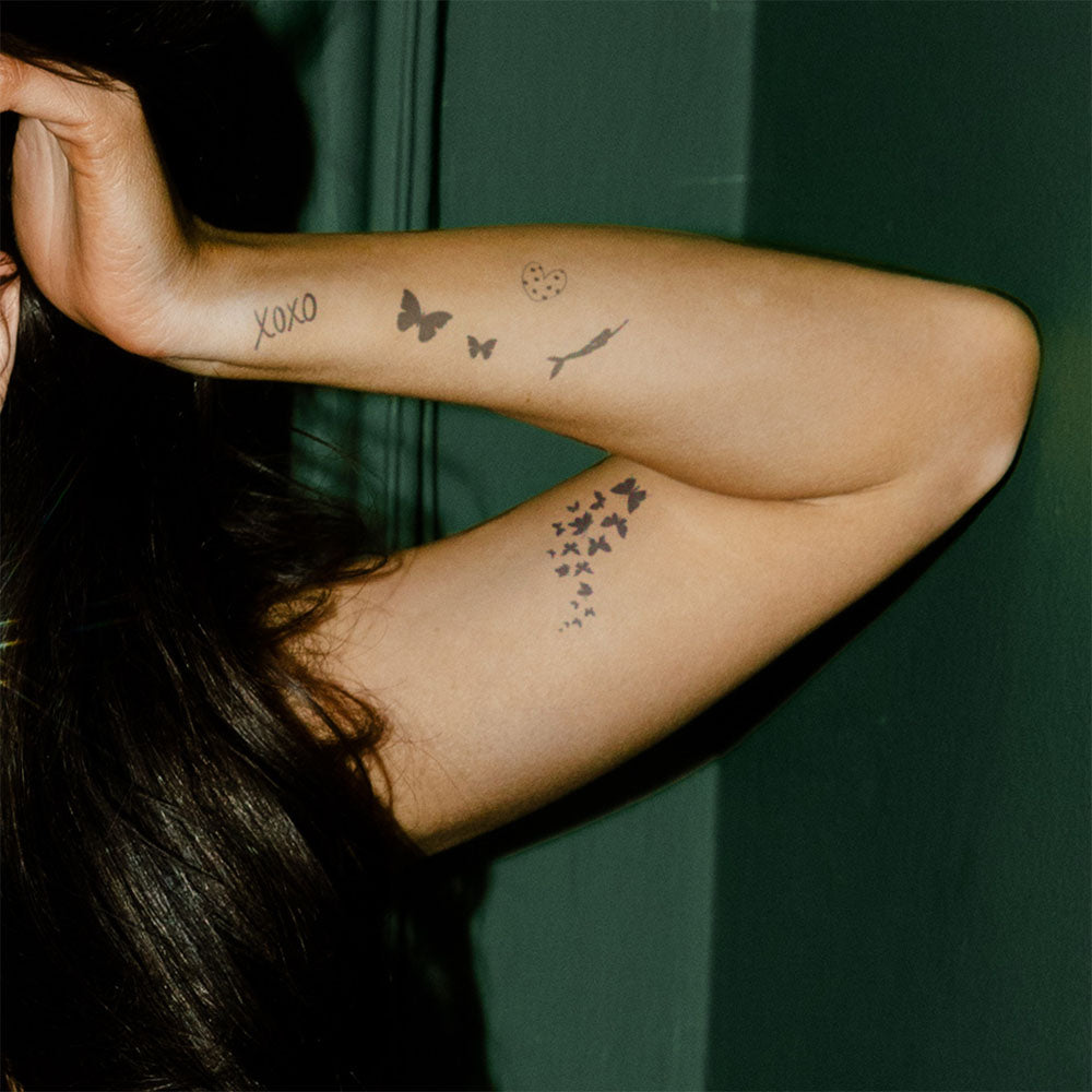 Tattoo tagged with: jayshin, small, bicep, black, little, contemporary,  illustrative, tiny | inked-app.com