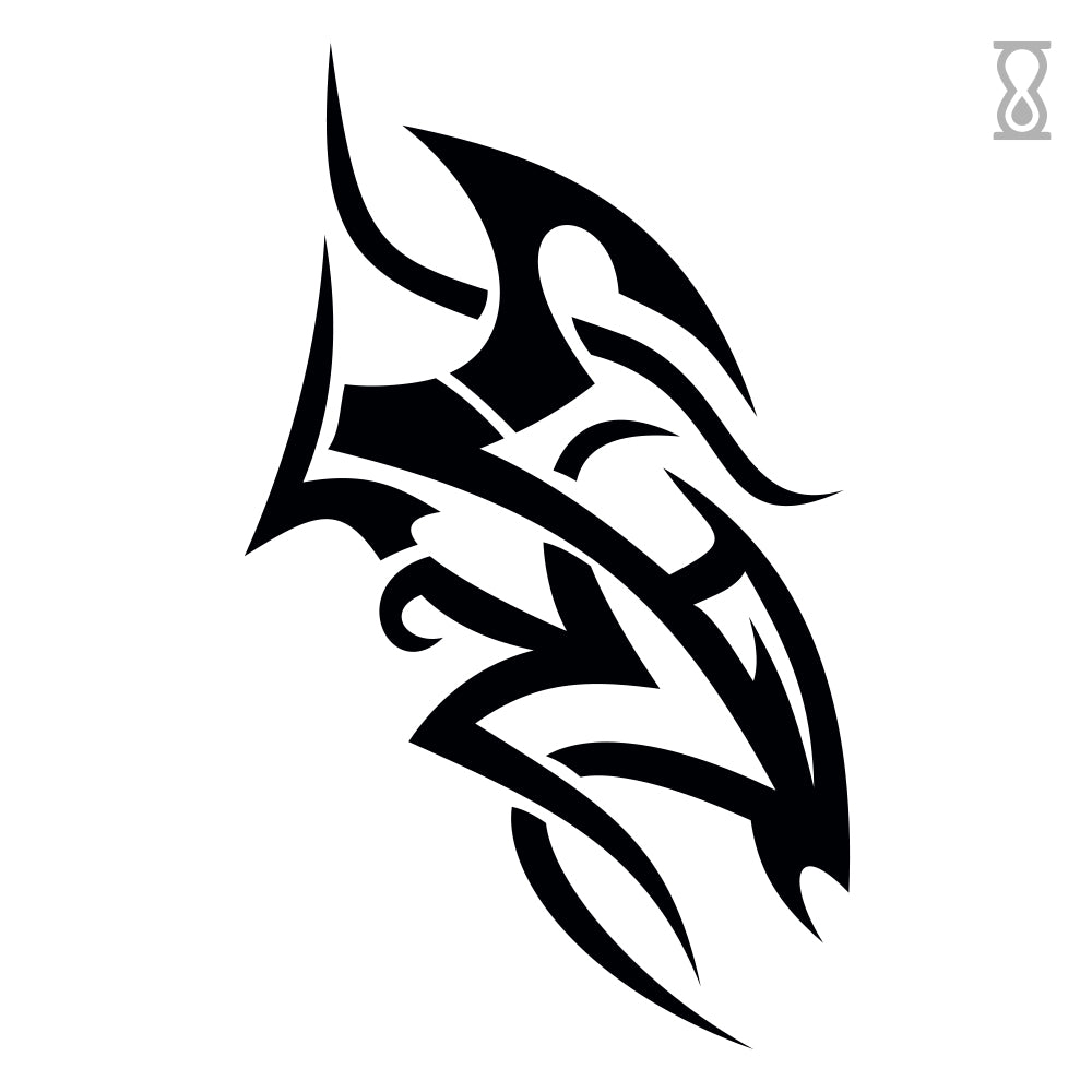 Tribal Dragons Tattoo Designs Font | dafont.com
