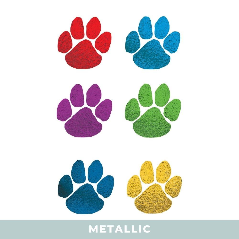 Paw Print Temporary Tattoo