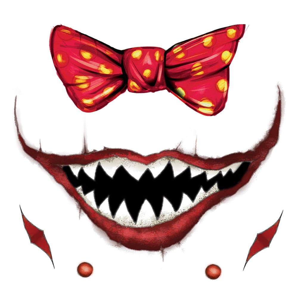 Halloween Big Mouth Tattoo Stickers Diy Horror Lip Scratched Face Decals  Sticker - Walmart.com