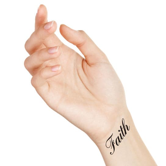 FAITH tattoo by @rockinktattoolounge #faithtattoo #tattoo #faith #tattoos  #tattooartist #inked #tattooideas #ink #tattooart #handtattoo... | Instagram