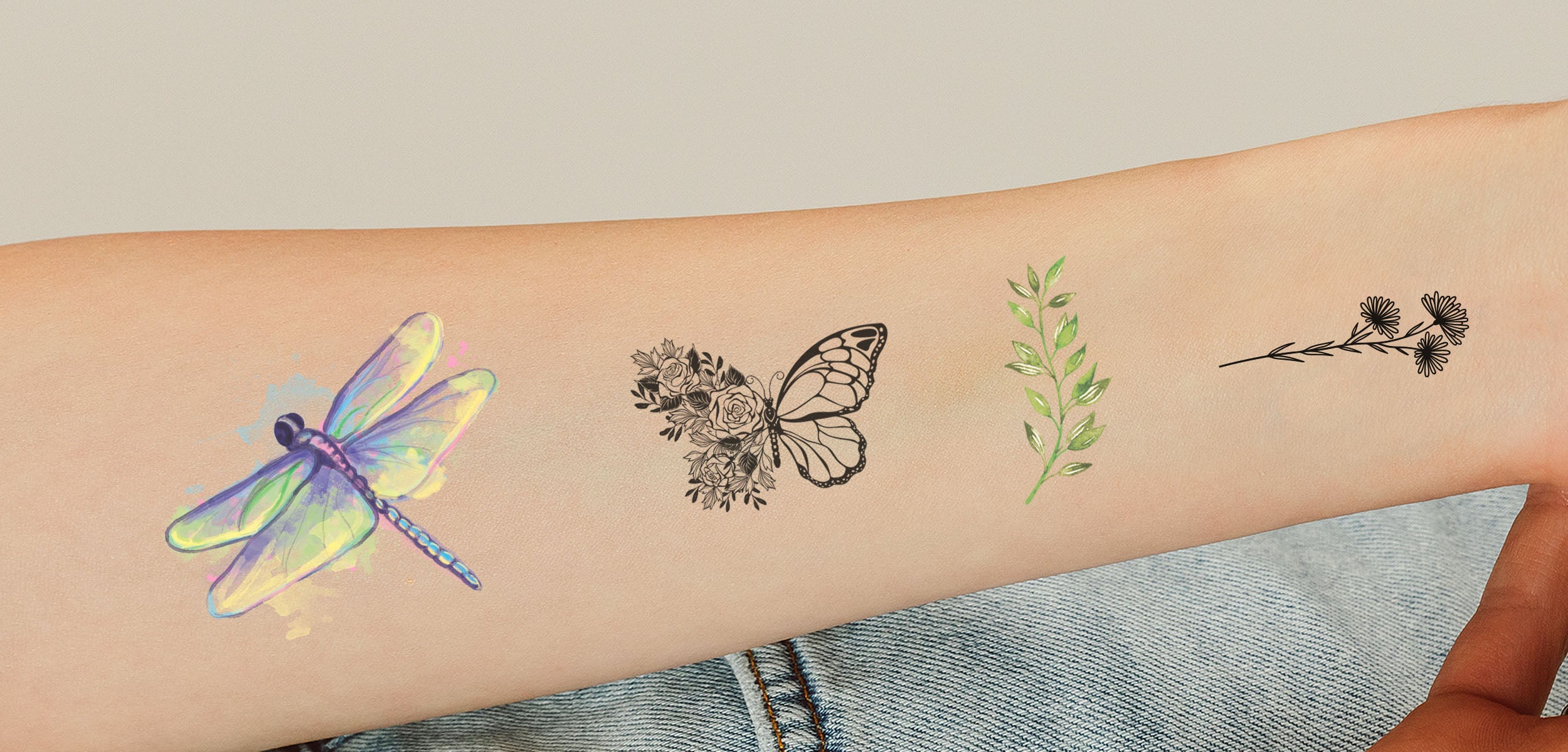 Temporary Tattoo Comparison