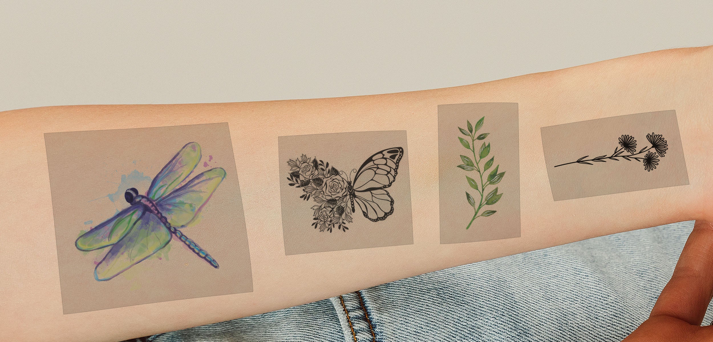 Temporary Tattoo Comparison