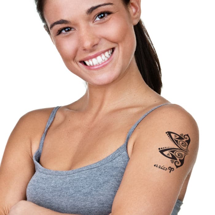 Aries Tattoo – Tattoo for a week