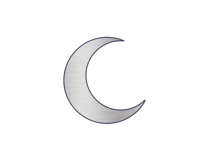 crescent moon drawing tattoo