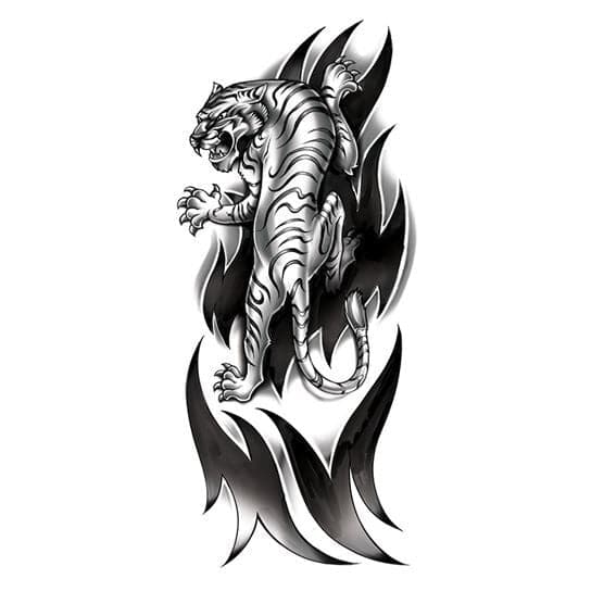 Tiger Tattoo Sketch Background Images, HD Pictures and Wallpaper For Free  Download | Pngtree