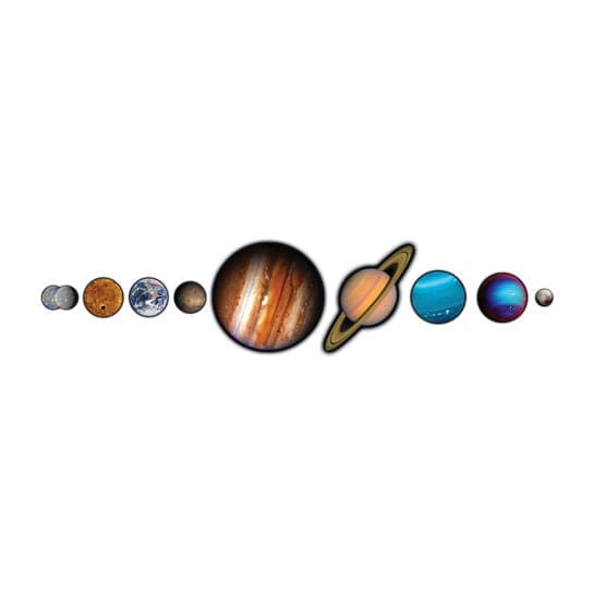 NASA Photo-Realistic Planets Temporary Tattoo