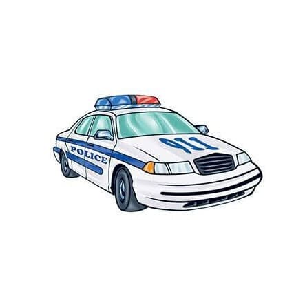 Police Car Drawing Beautiful Image - Drawing Skill