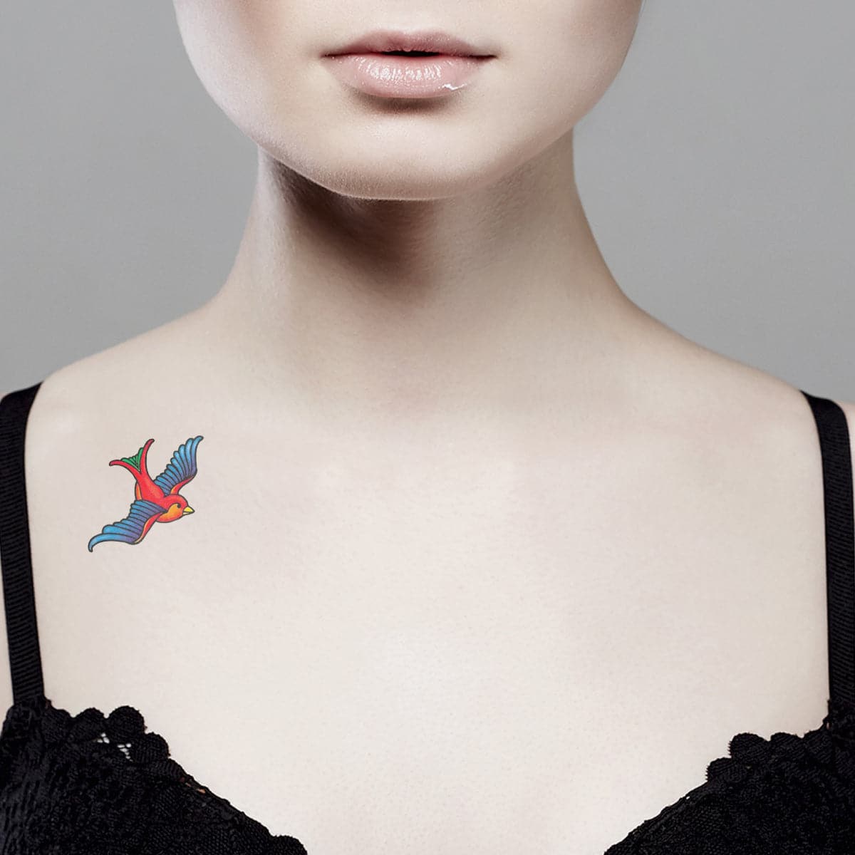 Water Transfer Temporary Tattoo Sticker Swallow Bird 3D Realistic Cute  Animal Tatoo Woman Man Child Kid Arm Body Art Fake Tatto - AliExpress