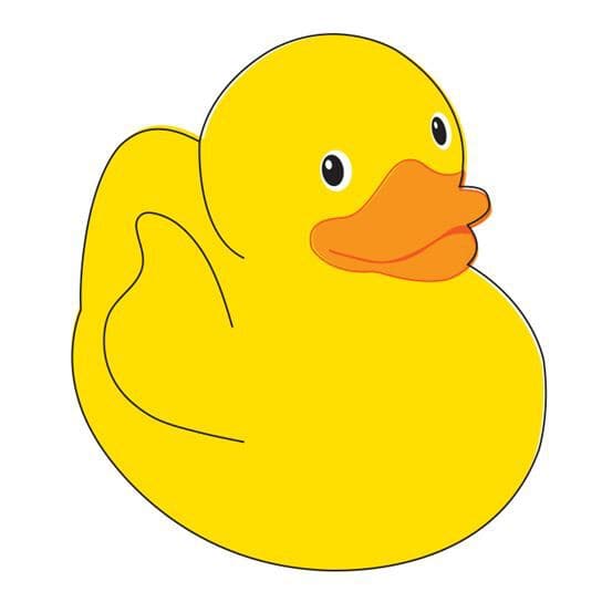 Buy Rubber Duck Temporary Fake Tattoo Sticker set of 2 Online in India -  Etsy